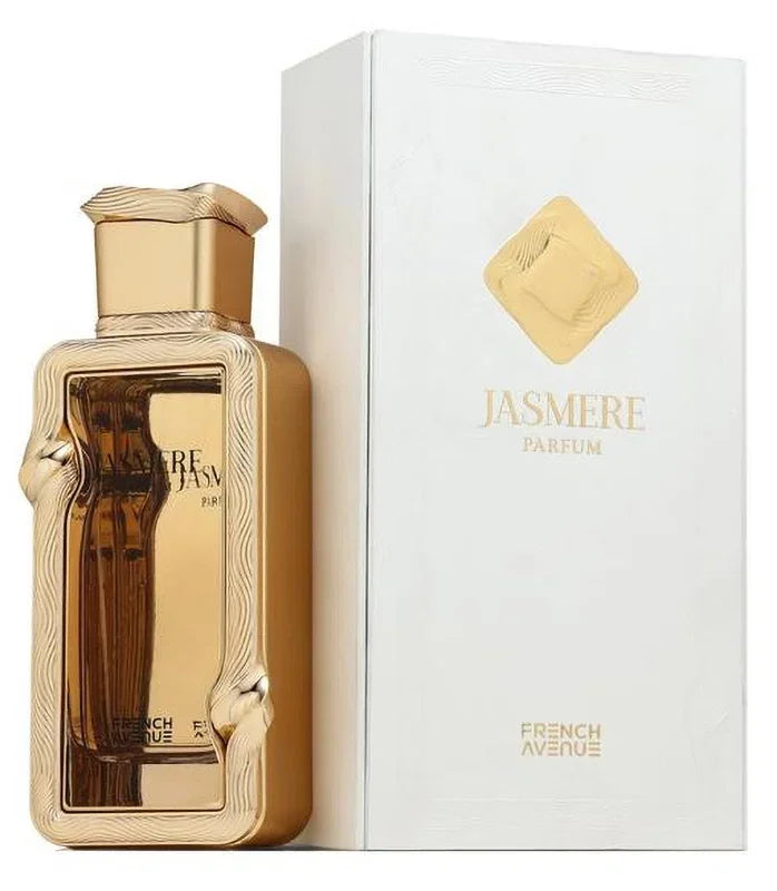 Luxus Parfum Jasmere von French Avenue – edles Damenparfum mit goldener Flasche und eleganter Verpackung