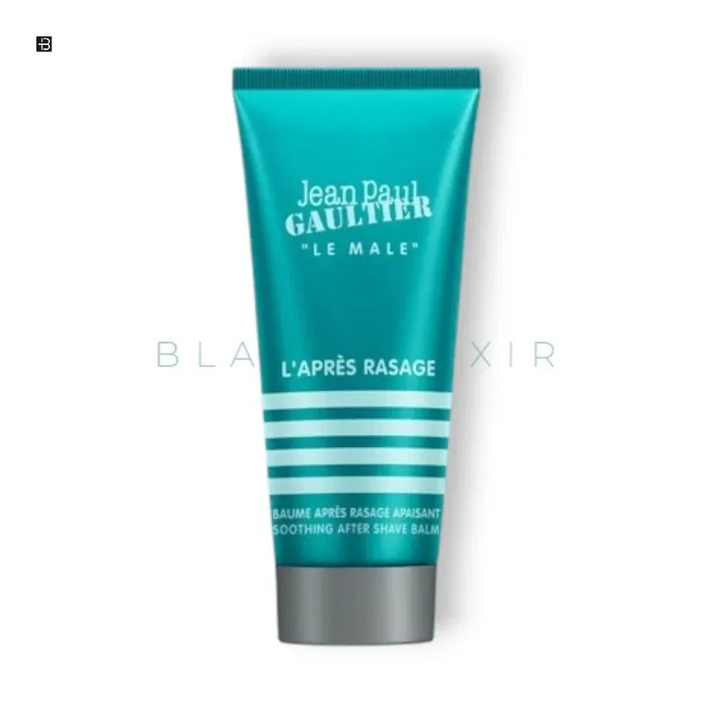 Jean Paul Gaultier Le Male After Shave Balsam fĂŒr MĂ€nner, tĂŒrkisfarbene Tube