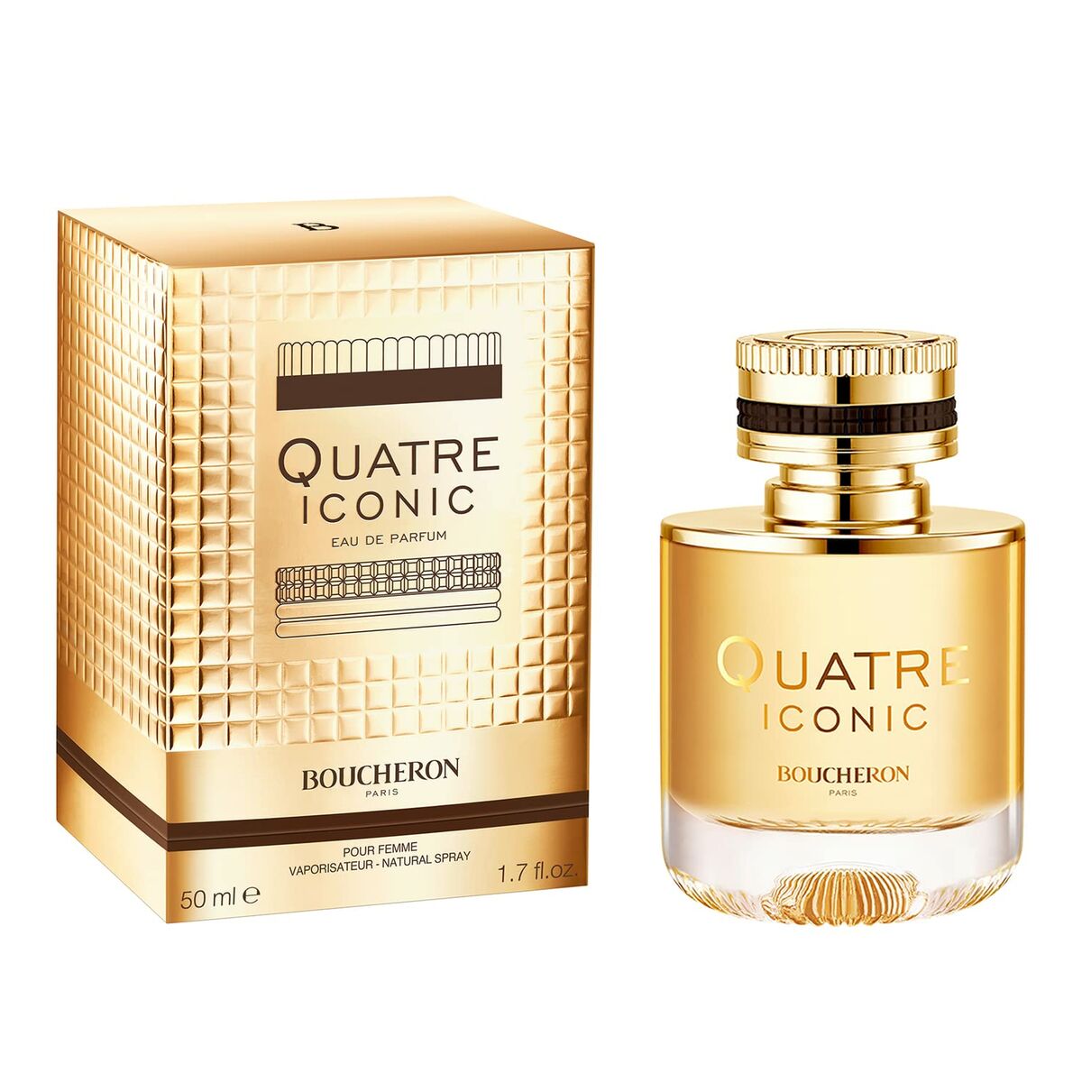 Women's Perfume Boucheron Quatre Iconic 50 ml Beauty, Perfumes and fragrances von Boucheron | Luxus Aroma