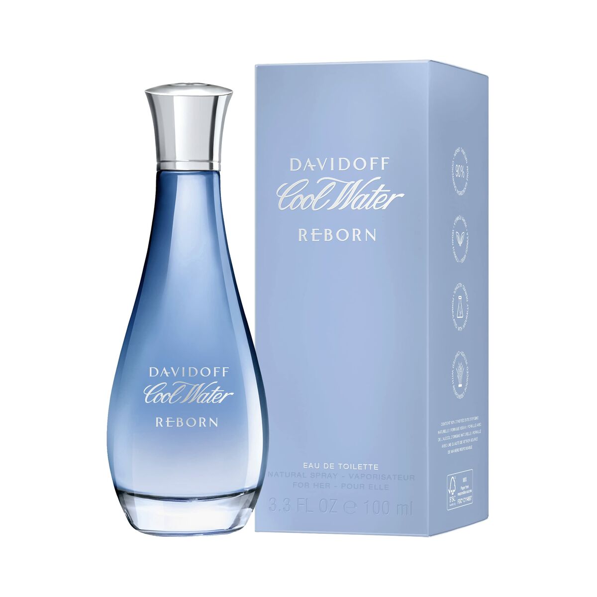 Women's Perfume Davidoff COOL WATER WOMAN REBORN EDT 100 ml Beauty, Perfumes and fragrances von Davidoff | Luxus Aroma