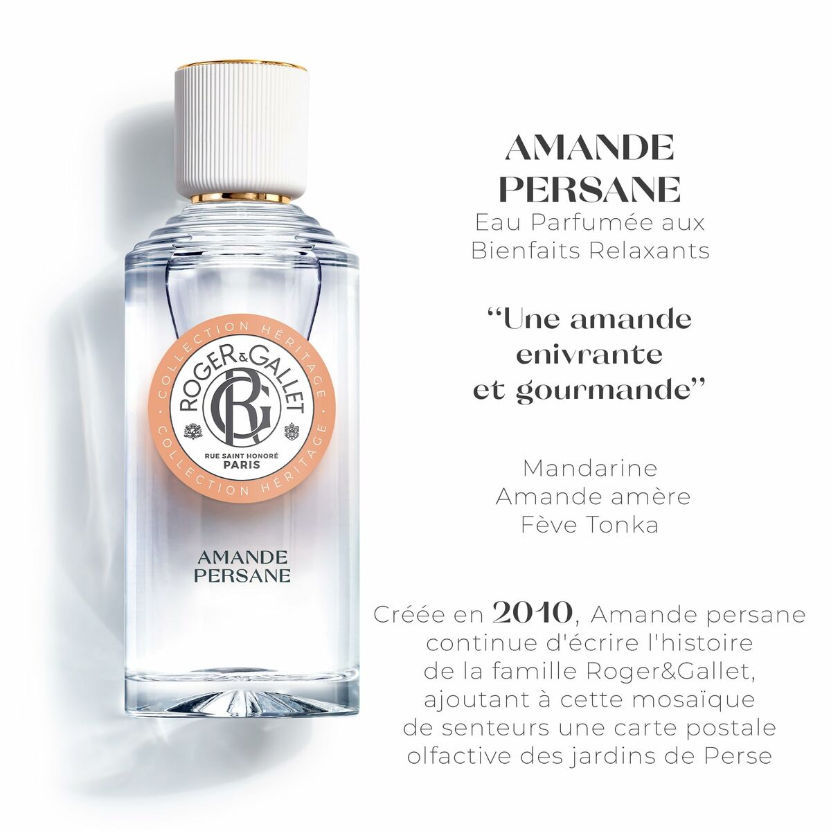Unisex Perfume Roger & Gallet Amande Persane EDP 100 ml Beauty, Perfumes and fragrances von Roger & Gallet | Luxus Aroma