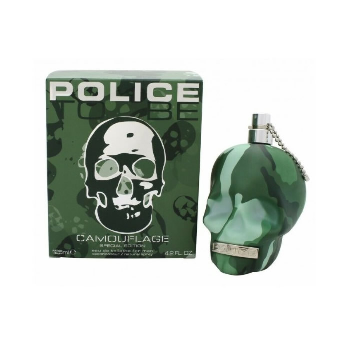 Police To Be Camouflage Special Edition Eau De Toilette Spray 125ml, , Police To Be, Luxus Aroma