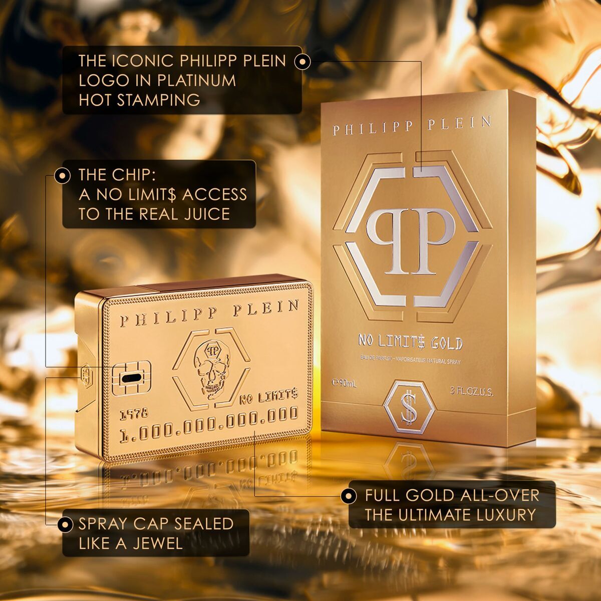 Men's Perfume PHILIPP PLEIN NO LIMITS 50 ml Beauty, Perfumes and fragrances von PHILIPP PLEIN | Luxus Aroma