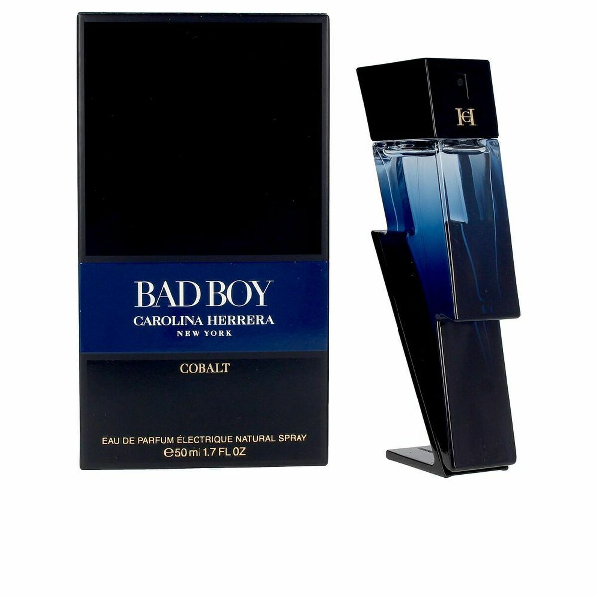 Men's Perfume Carolina Herrera Bad Boy Cobalt EDP EDP 50 ml Beauty, Perfumes and fragrances von Carolina Herrera | Luxus Aroma