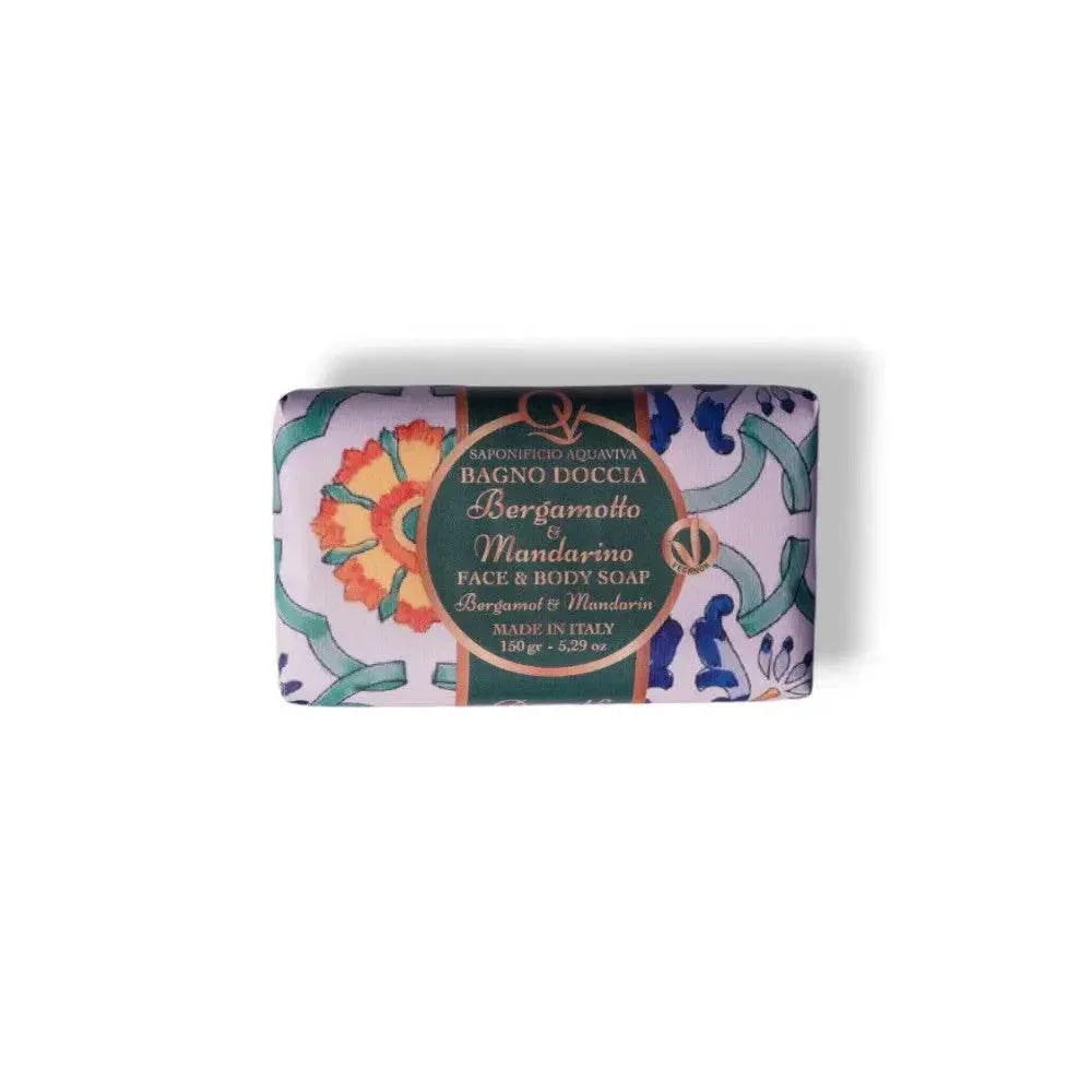 🎁 Saponifico Aquaviva Bergamotto & Mandarino Face & Body Soap (100% off)