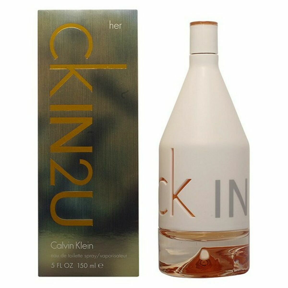 Women's Perfume Calvin Klein CK In2U EDT 50 ml (1 Unit) Beauty, Perfumes and fragrances von Calvin Klein | Luxus Aroma