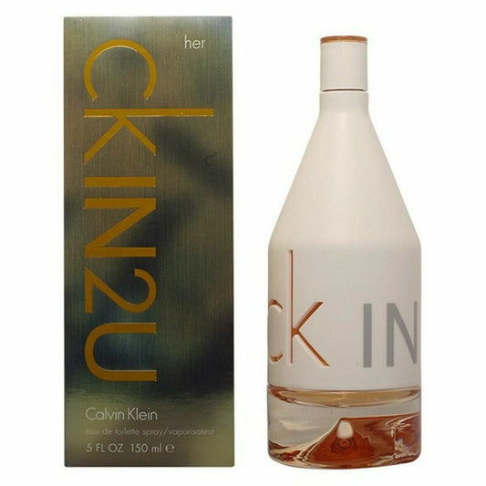 Women's Perfume Calvin Klein CK In2U EDT 50 ml (1 Unit) Beauty, Perfumes and fragrances von Calvin Klein | Luxus Aroma
