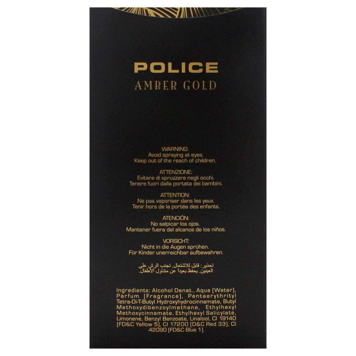 Women's Perfume Police Amber Gold EDT 100 ml Beauty, Perfumes and fragrances von Police | Luxus Aroma