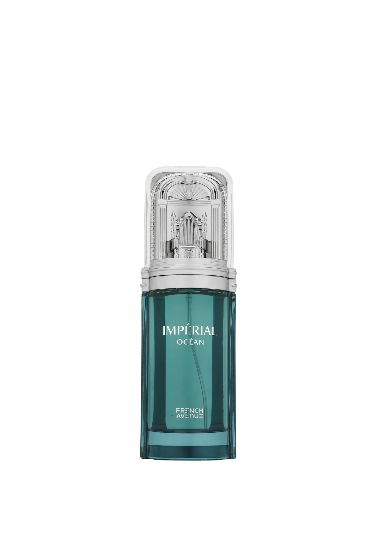 French Avenue Imperial Ocean Extrait de Parfum in einem eleganten blauen Glasflakon