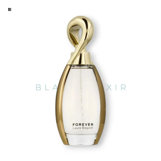 Luxus Damenparfum Laura Biagiotti Forever, eleganter Flakon mit goldenen Akzenten