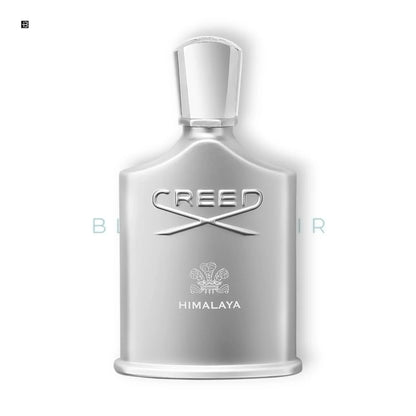 Silbernes Creed Himalaya Parfumflakon für Herren auf weißem Hintergrund, Luxusduft