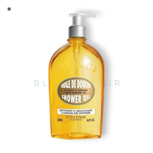L’Occitane Duschöl mit Mandelöl, 500 ml Flasche, pflegende Körperpflege