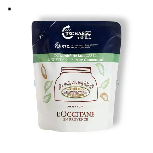 L`Occitane Milk Concentrate Refill with almond oil