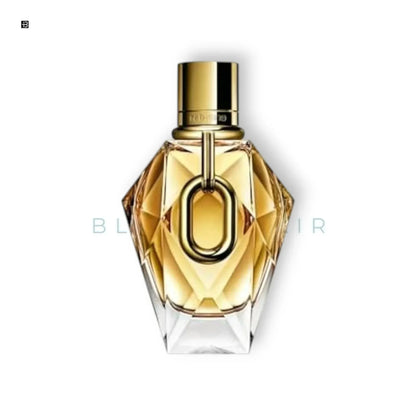 Luxus Parfumflakon in Gold und Transparent, elegantes Design, Exklusivparfum für Damen