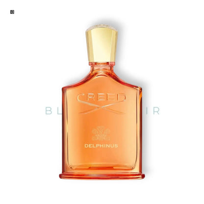 Luxuriöses Parfum CREED Delphinus Flakon, goldener Verschluss, elegantes Design