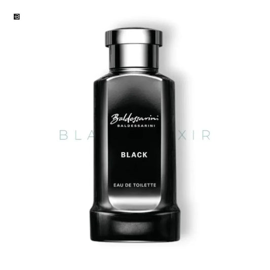 Schwarzer Baldessarini Herrenduft Flakon, Eau de Toilette Luxusparfum, freigestellt