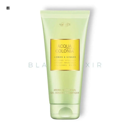 Grüne Tube Acqua Colonia Aroma Duschgel Lemon & Ginger, Frischepflege für Damen und Herren