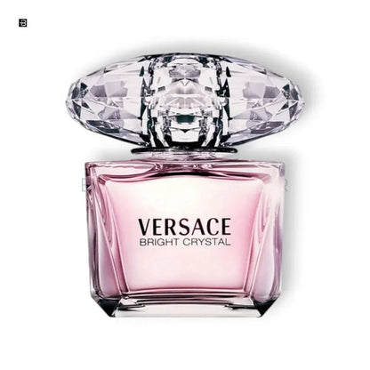 Luxus Damenparfum Versace Bright Crystal in elegantem, hellrosa Flakon mit Kristallverschluss