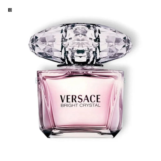 Luxus Damenparfum Versace Bright Crystal in elegantem, hellrosa Flakon mit Kristallverschluss