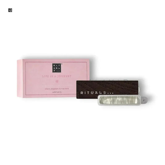 Rituals Auto-Duft in rosa Verpackung, Duft Cherry Blossom & Rice Milk, edles Design