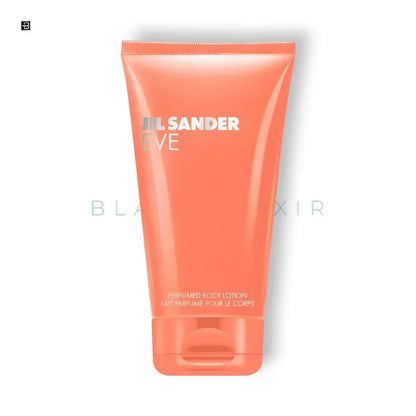 Jil Sander Eve Body Lotion, pflegende, parfümierte Bodylotion in orangefarbener Tube