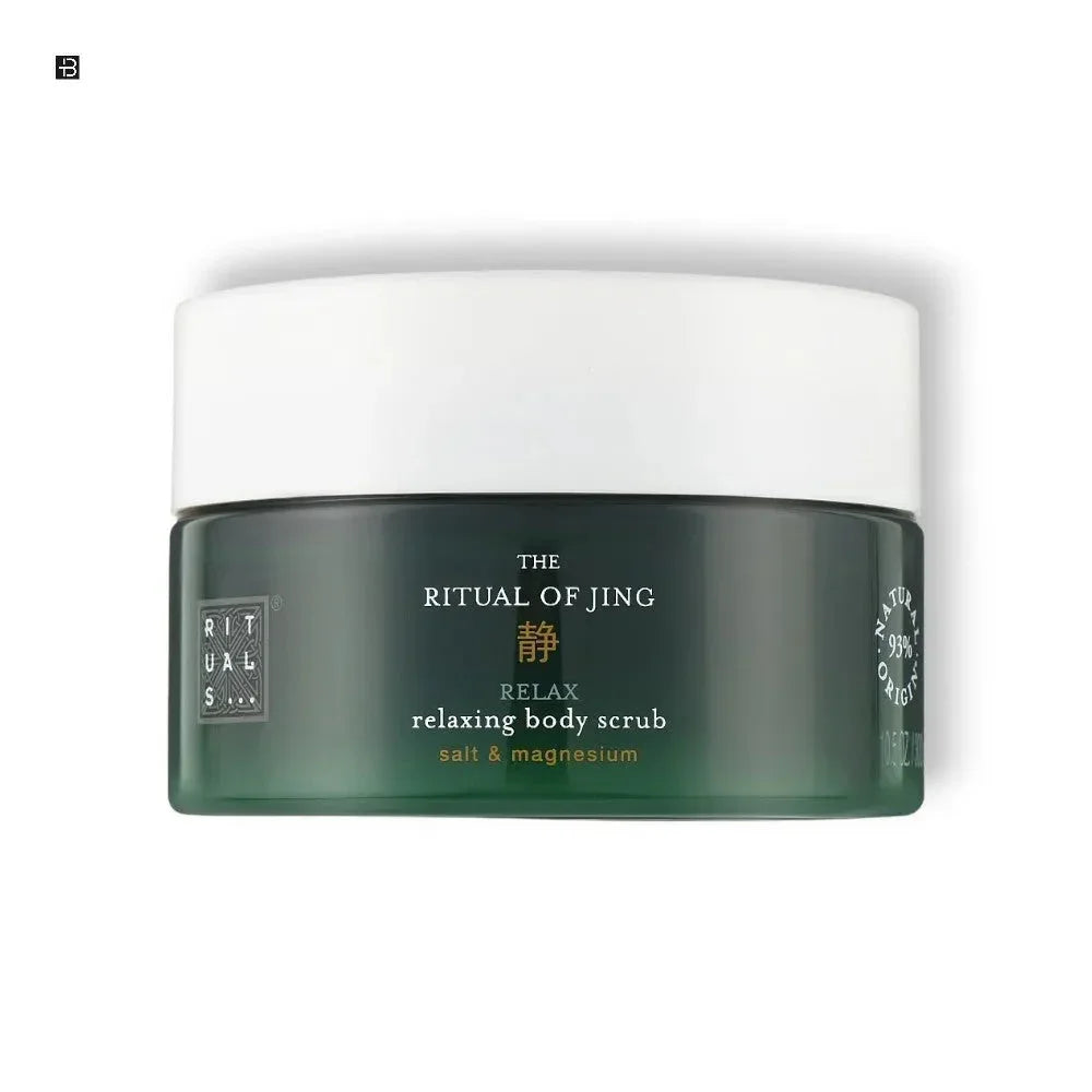 Ritual of Jing Relax Körperpeeling Salz Magnesium, luxuriöses Körperpflegeprodukt Dose