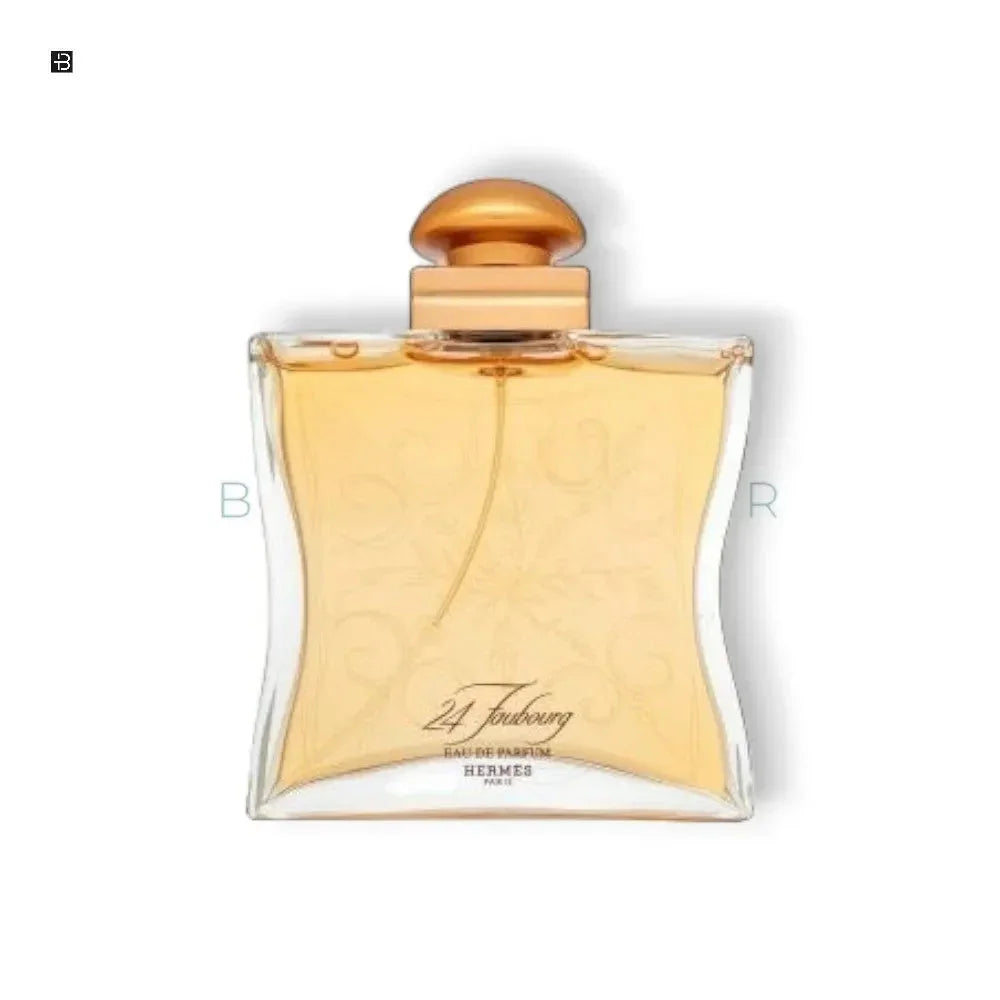 Luxus Damenparfum im eleganten Glasflakon mit goldener Kappe, Duft für Frauen