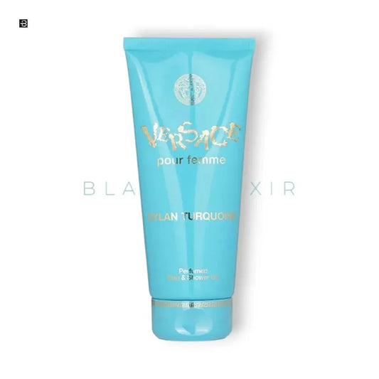 Versace Dylan Turquoise Duschgel für Damen, türkisfarbene Tube, luxuriöse Pflege