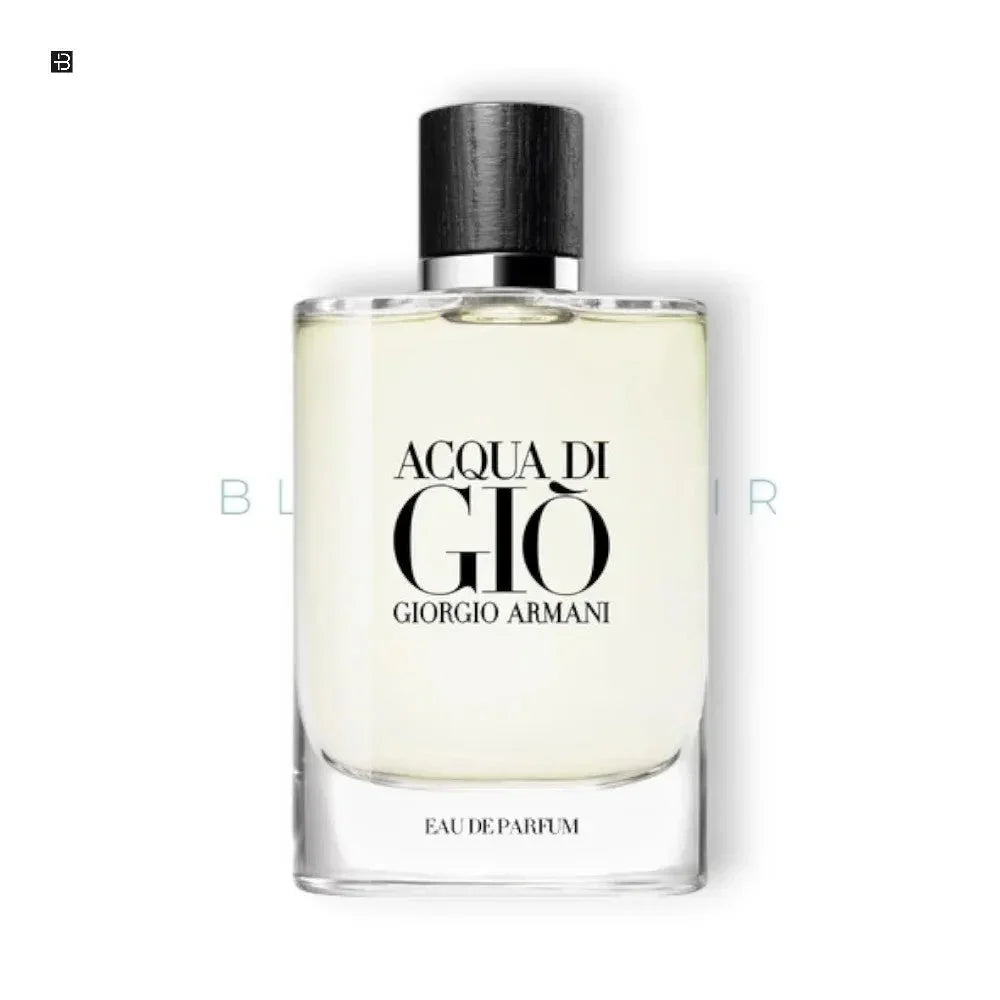 Edles Parfumflakon mit schwarzem Deckel, exklusiver Duft, transparentes Glasflasche