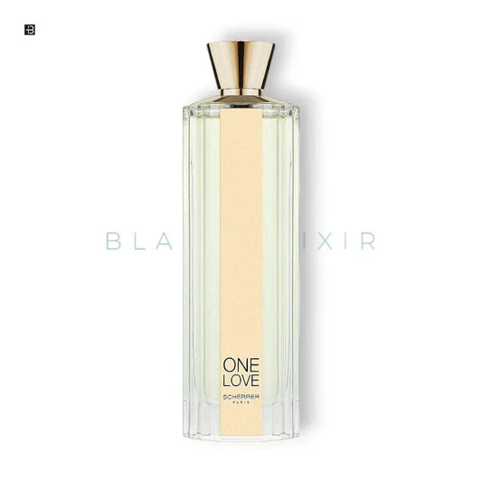 Luxusparfum One Love in elegantem Glasflakon mit goldfarbenem Verschluss, Unisex-Duft