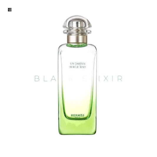 Luxuriöses Parfumflakon mit grünem Farbverlauf, elegante Duftflasche Unisex
