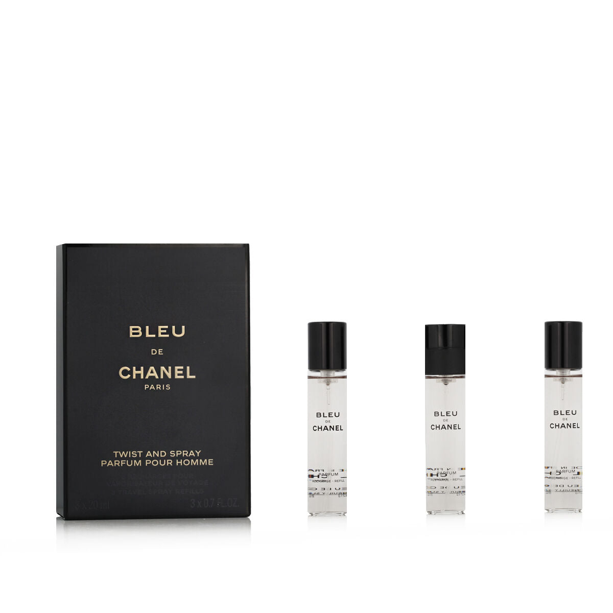 Men's Perfume Chanel Bleu de Chanel EDP 3 x 20 ml Beauty, Perfumes and fragrances von Chanel | Luxus Aroma