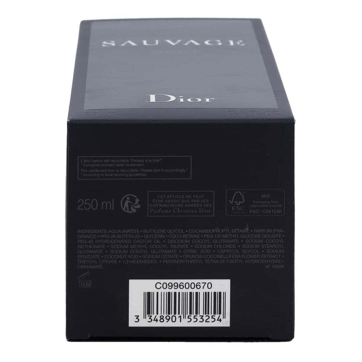 Men's Perfume Dior 099600670 50 ml 250 ml Beauty, Perfumes and fragrances von Dior | Luxus Aroma