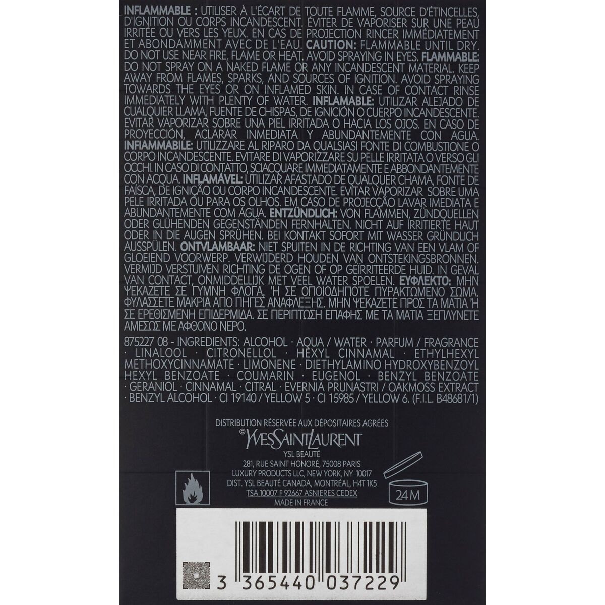 Men's Perfume Yves Saint Laurent 2083_3360 EDT Beauty, Perfumes and fragrances von Yves Saint Laurent | Luxus Aroma