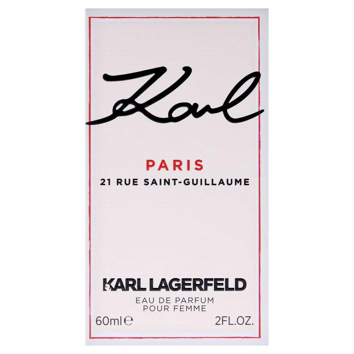 Women's Perfume Karl Lagerfeld Karl Paris 21 Rue Saint-Guillaume Beauty, Perfumes and fragrances von Karl Lagerfeld | Luxus Aroma