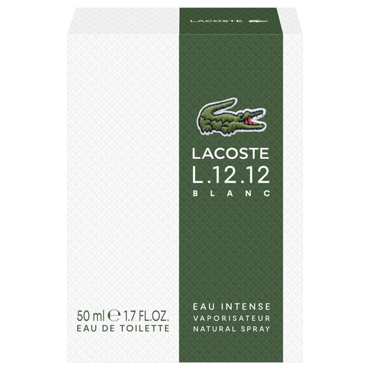 Men's Perfume Lacoste L.12.12 Blanc Eau Intense EDT 50 ml Beauty, Perfumes and fragrances von Lacoste | Luxus Aroma