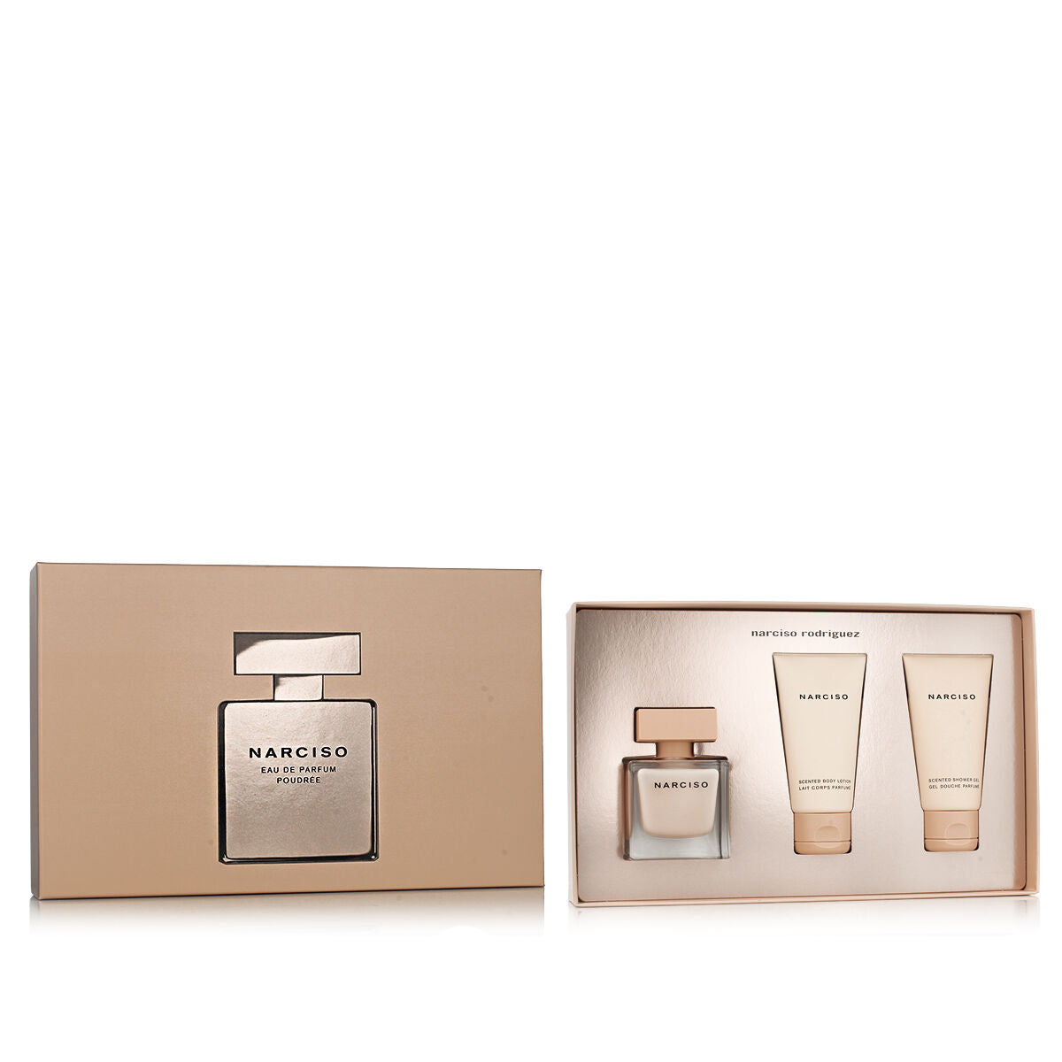 Unisex Perfume Narciso Rodriguez Narciso Poudrée EDP 3 Pieces Beauty, Perfumes and fragrances von Narciso Rodriguez | Luxus Aroma