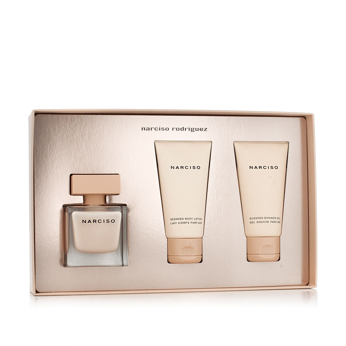 Unisex Perfume Narciso Rodriguez Narciso Poudrée EDP 3 Pieces Beauty, Perfumes and fragrances von Narciso Rodriguez | Luxus Aroma