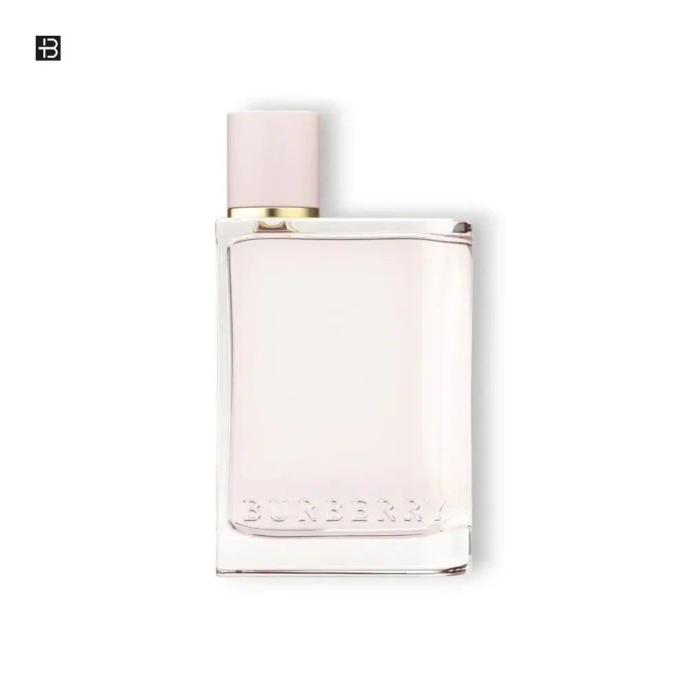 Luxuriöses Damenparfum in elegantem, transparentem Flakon mit zartrosa Akzent.