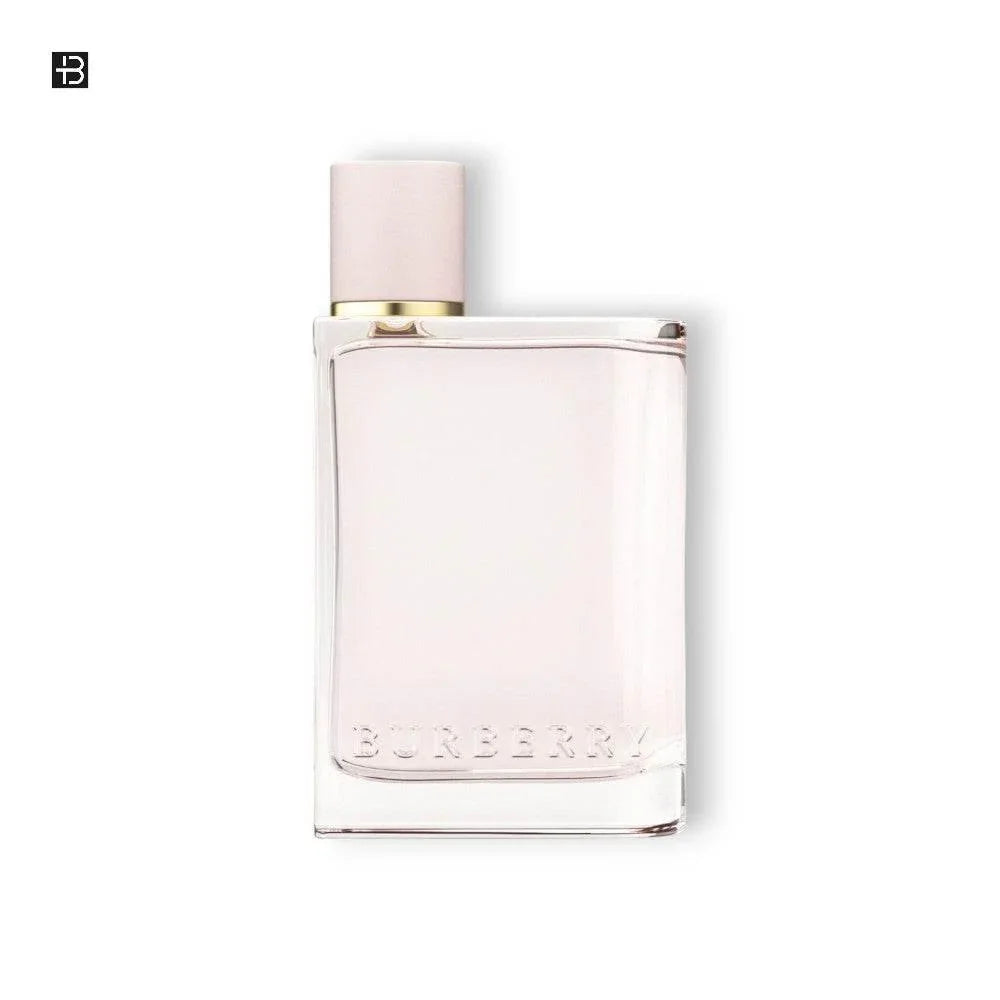 Glasflakon mit rosa Parfüm, minimalistisches Design, Damenparfum Luxus Duft
