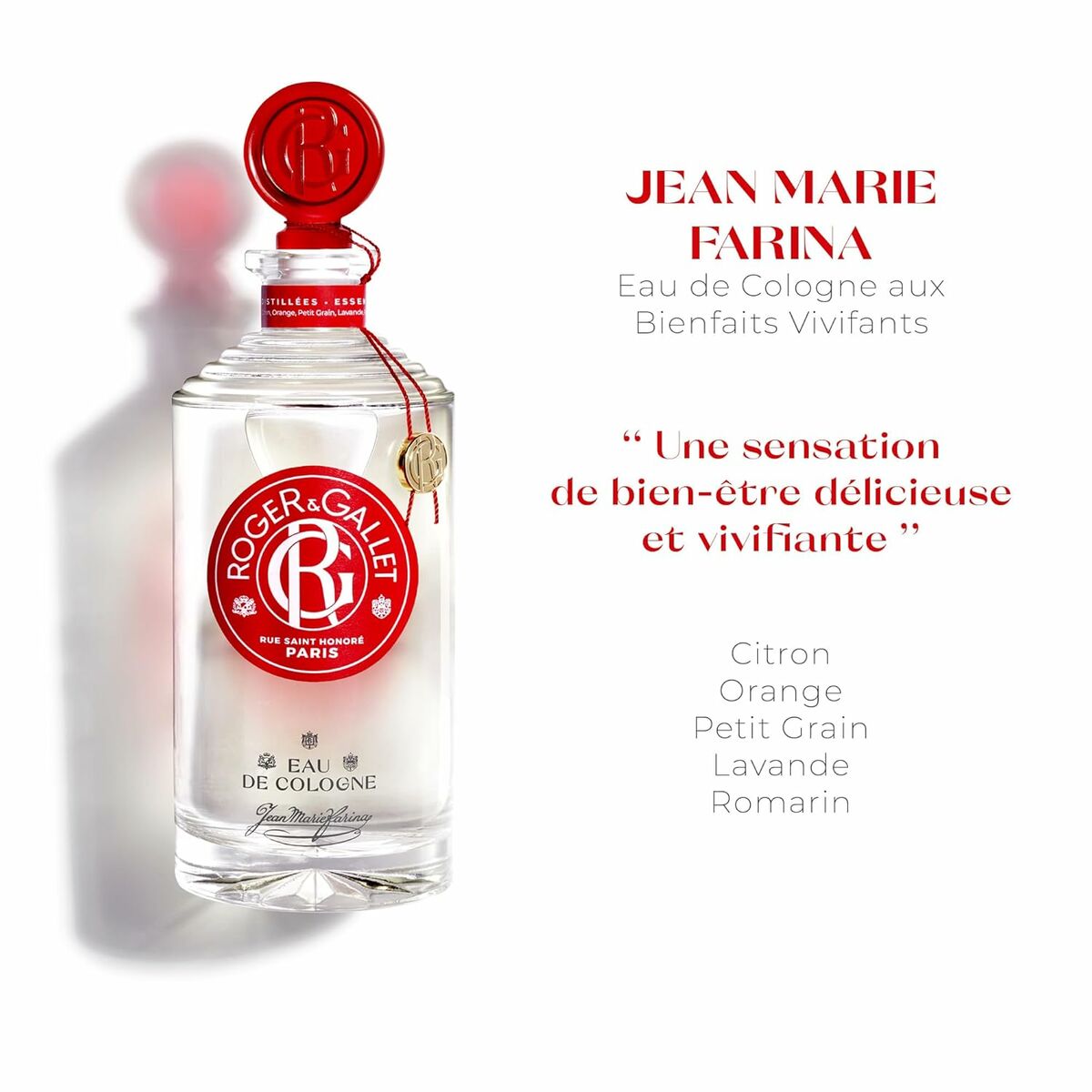 Unisex Perfume Roger & Gallet JEAN-MARIE FARINA Jean Marie Farina EDC 500 ml Beauty, Perfumes and fragrances von Roger & Gallet | Luxus Aroma