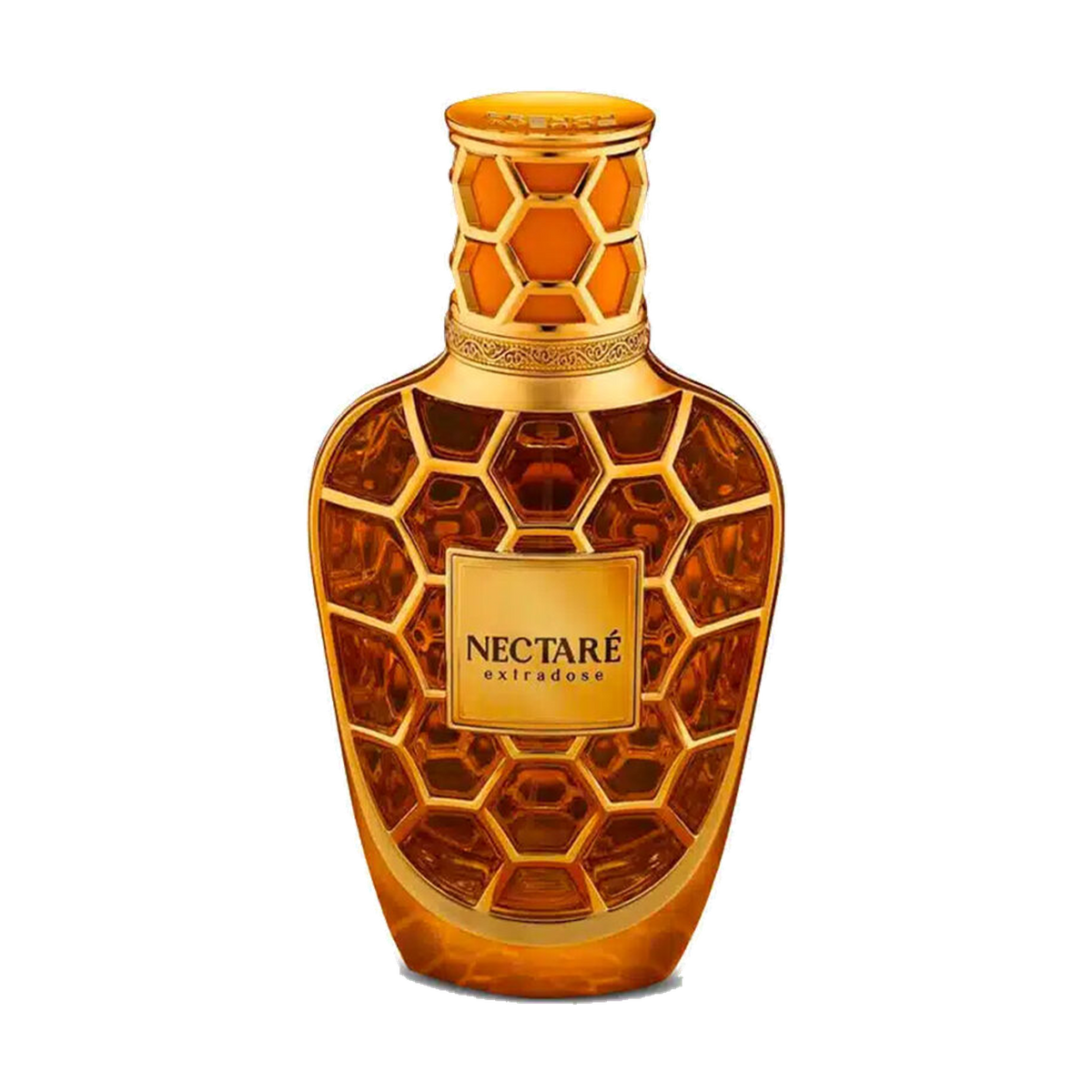 Goldener Waben-Flakon des French Avenue Nectare Extradose Extrait de Parfum