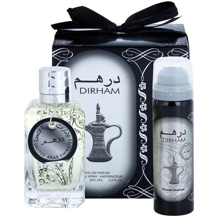 Ard Al Zaafaran Perfume Dirham Silber + Deo Eau de Parfum 100ml