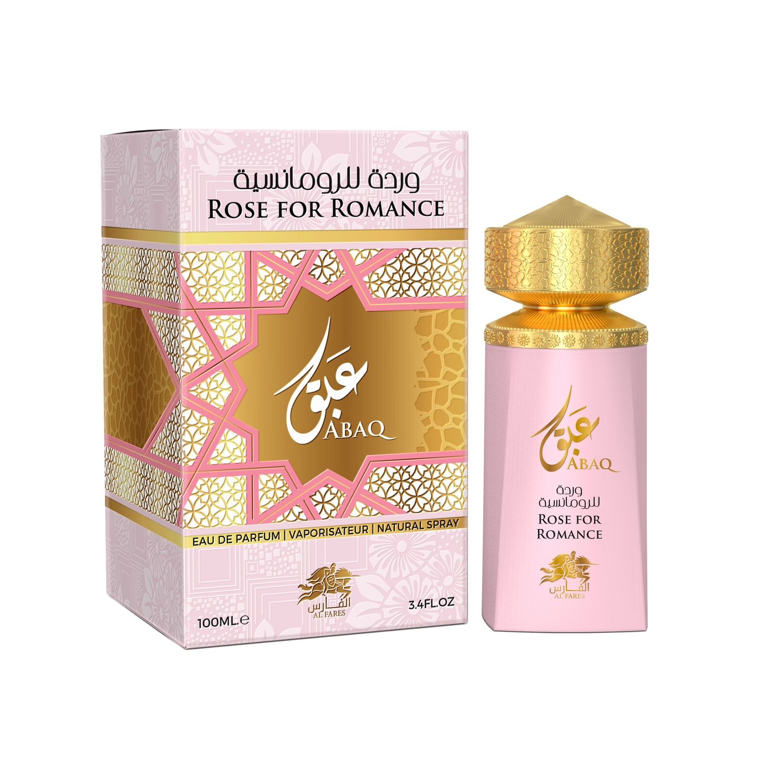 Al Fares Abaq Rose For Romance Eau de Parfum 100ml