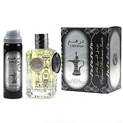 Ard Al Zaafaran Perfume Dirham Silber + Deo Eau de Parfum 100ml