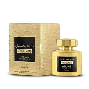 Lattafa Confidential Private Gold Eau De Parfum 100 ml (unisex)