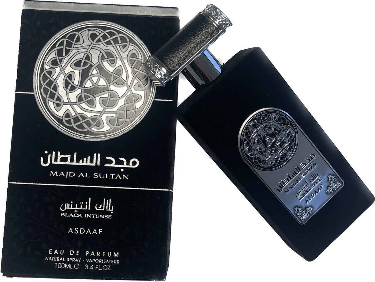 Lattafa Perfume Majd Al Sultan Black Intense Eau de Parfum 100ml