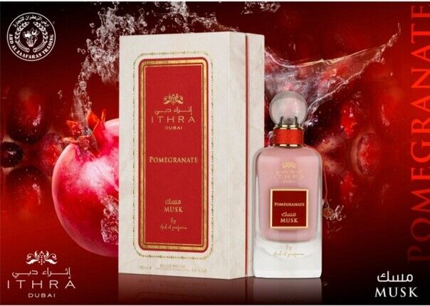 Ard Al Zaafaran Perfume Pomegranate -Ithra Dubai Musk Eau de Parfum 100 ml