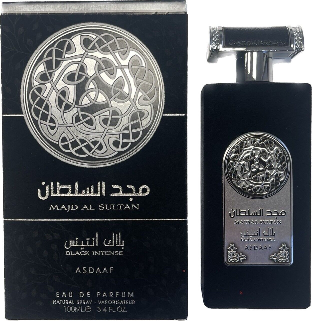 Lattafa Perfume Majd Al Sultan Black Intense Eau de Parfum 100ml