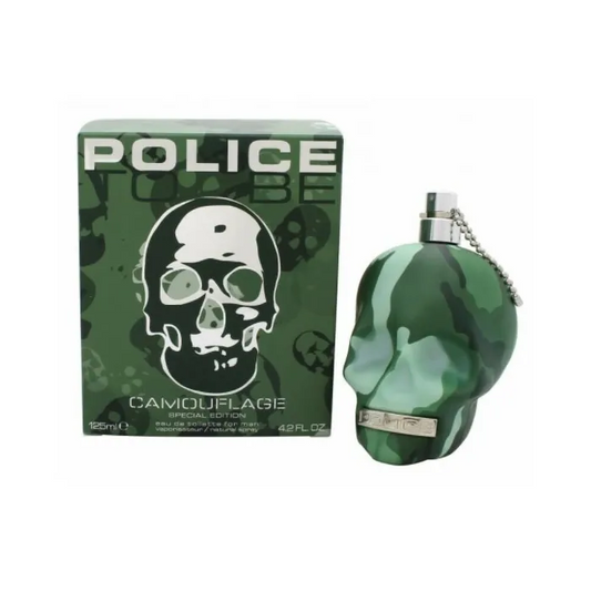 Police To Be Camouflage Special Edition Eau De Toilette Spray 125ml, , Police To Be, Luxus Aroma